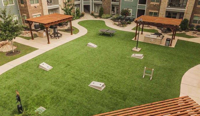 Residential Artificial Turf Installation in Spring, TX